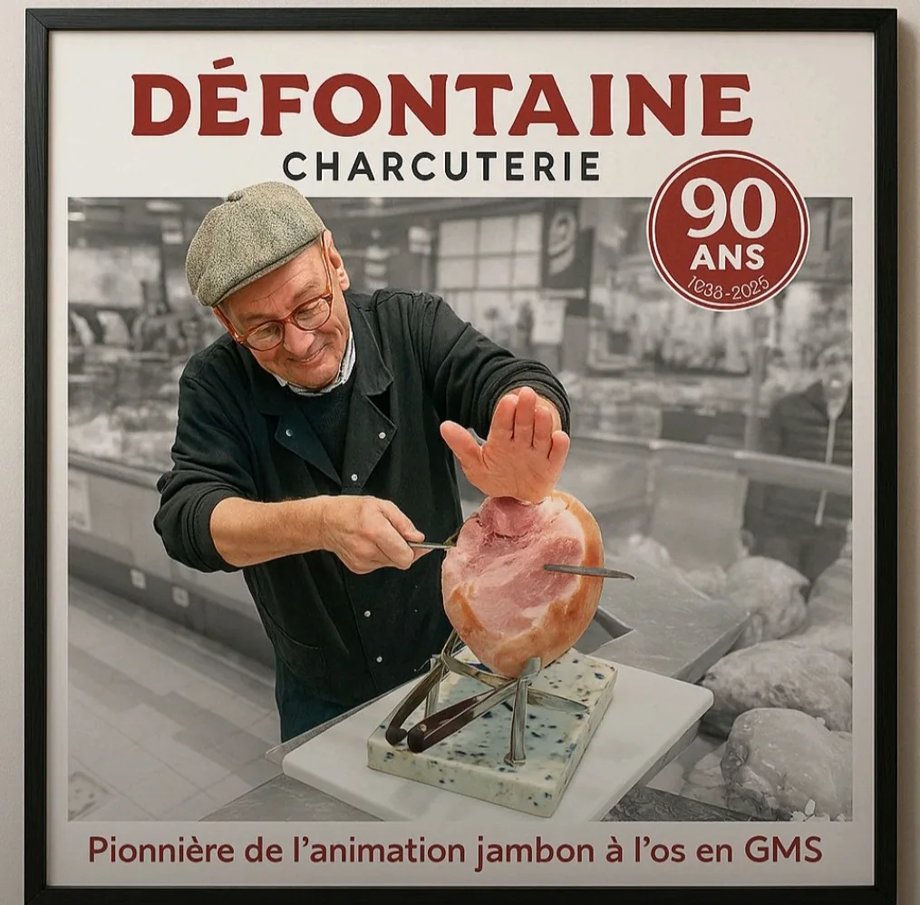 Affiche des 90 ans de la Maison Défontaine