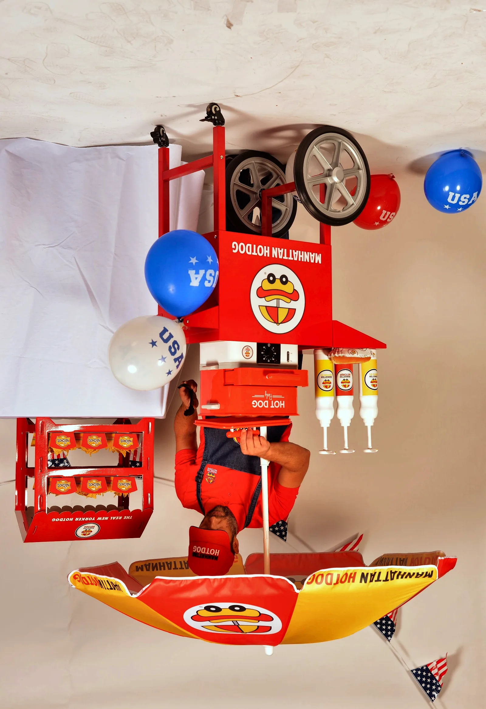 Chariot hot-dog new-yorkais