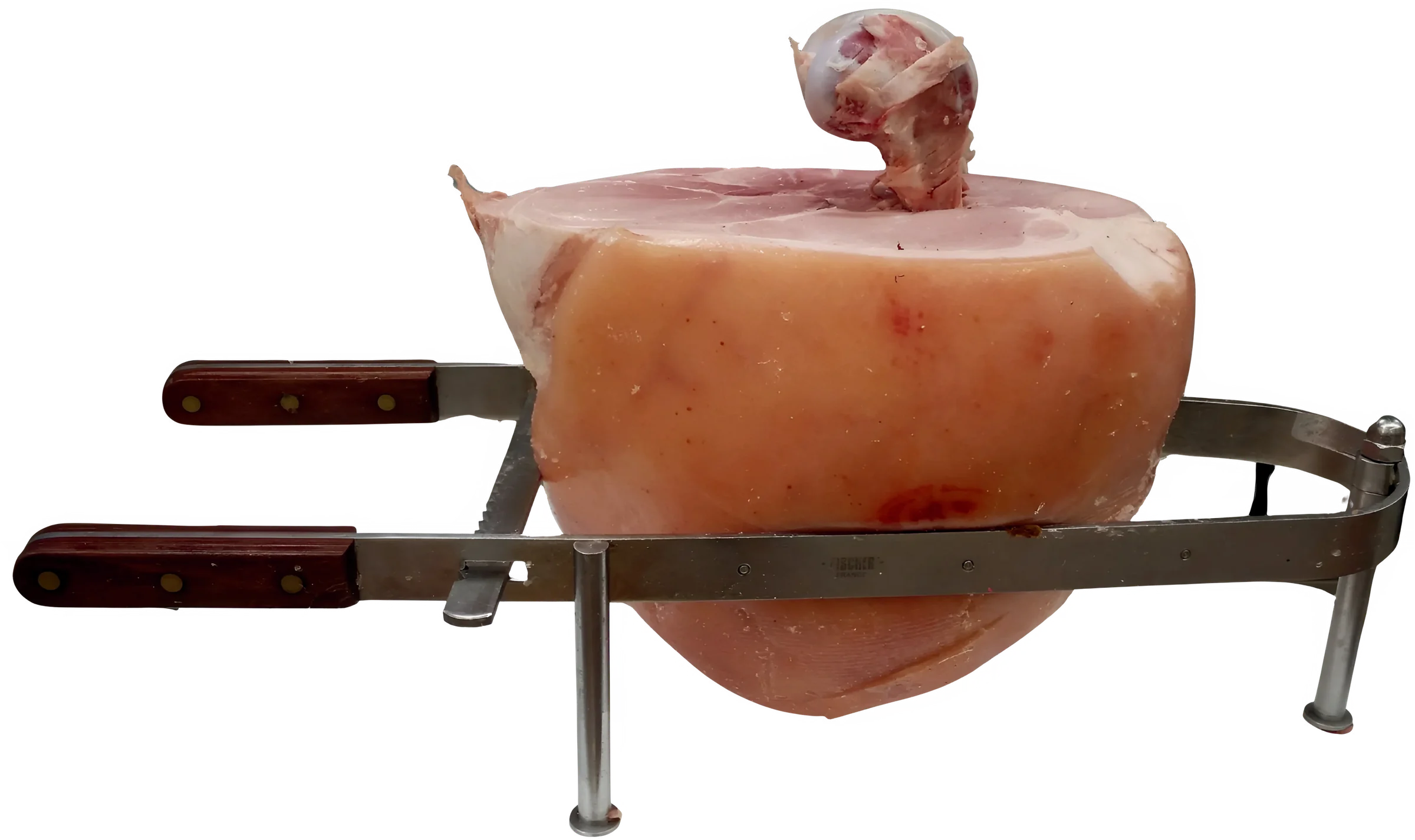 Le véritable jambon à l'os Défontaine sur sa griffe