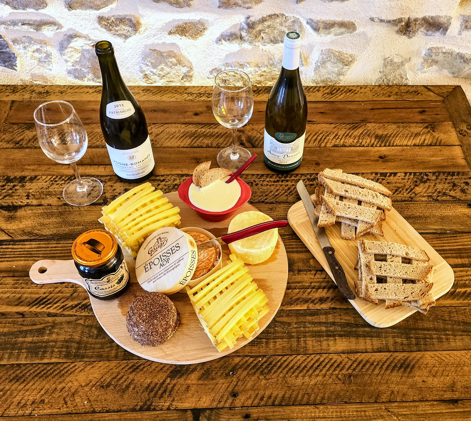 Plateau de charcuterie et fromages